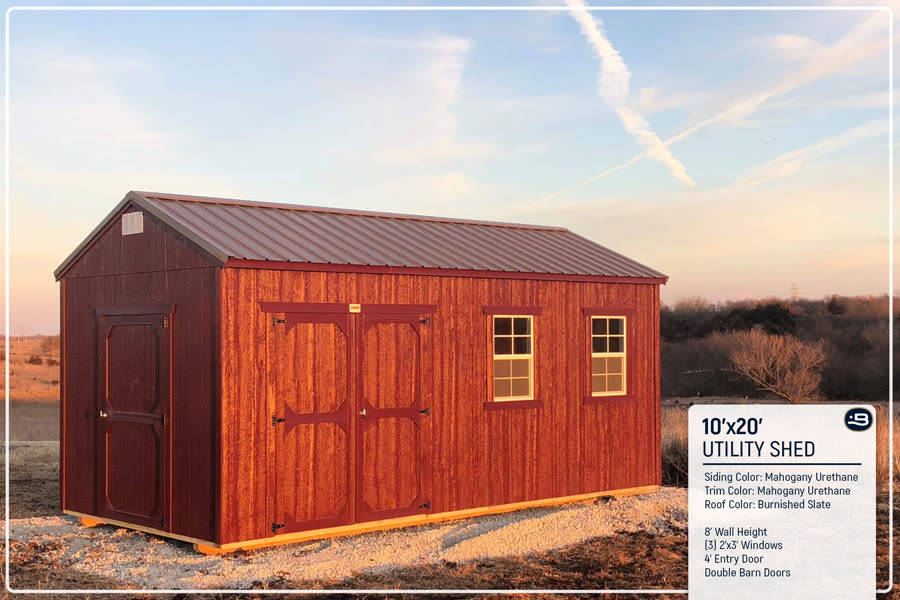 10x20 Utility Shed