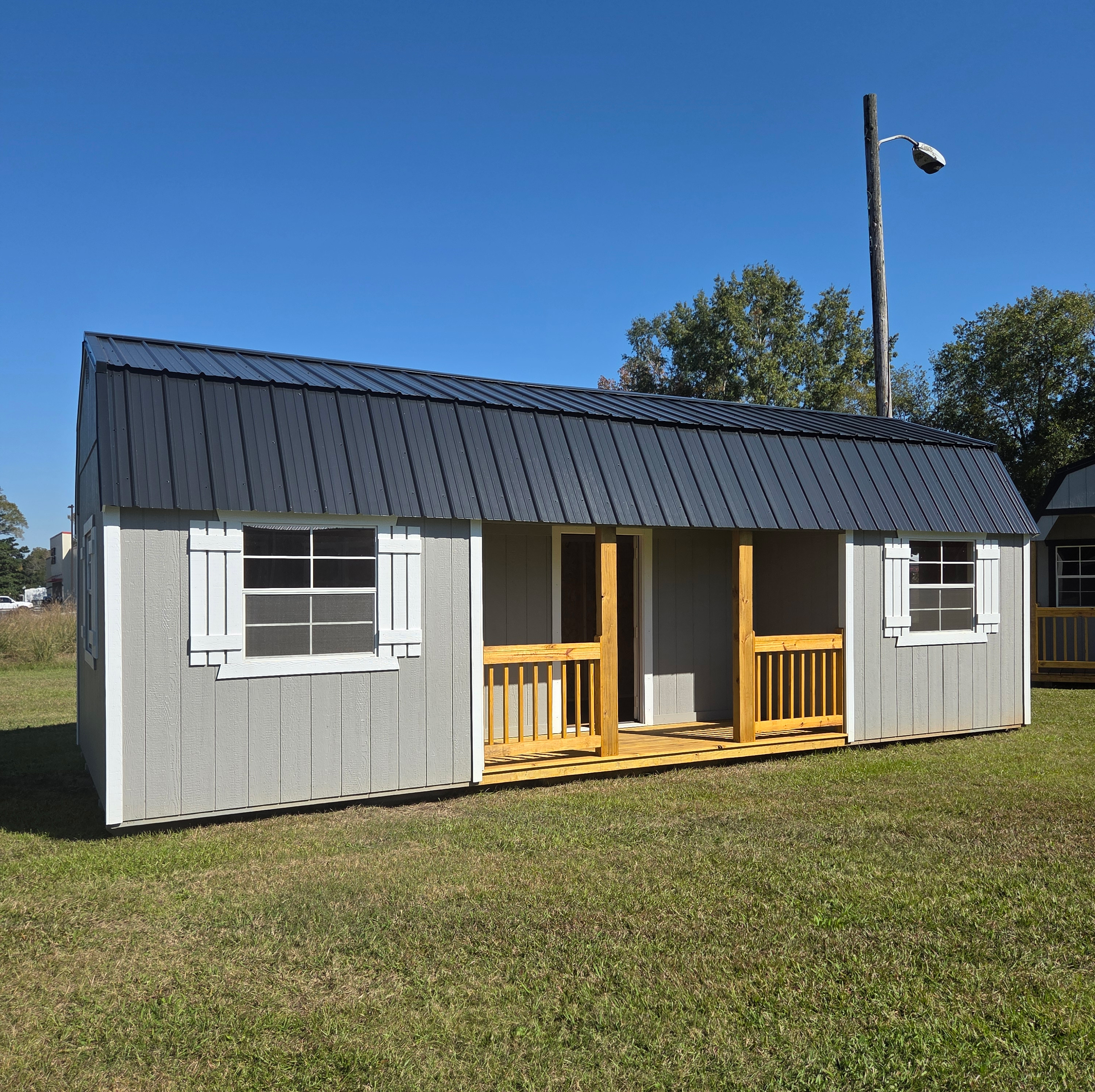 Center Porch Lofted Barn 3