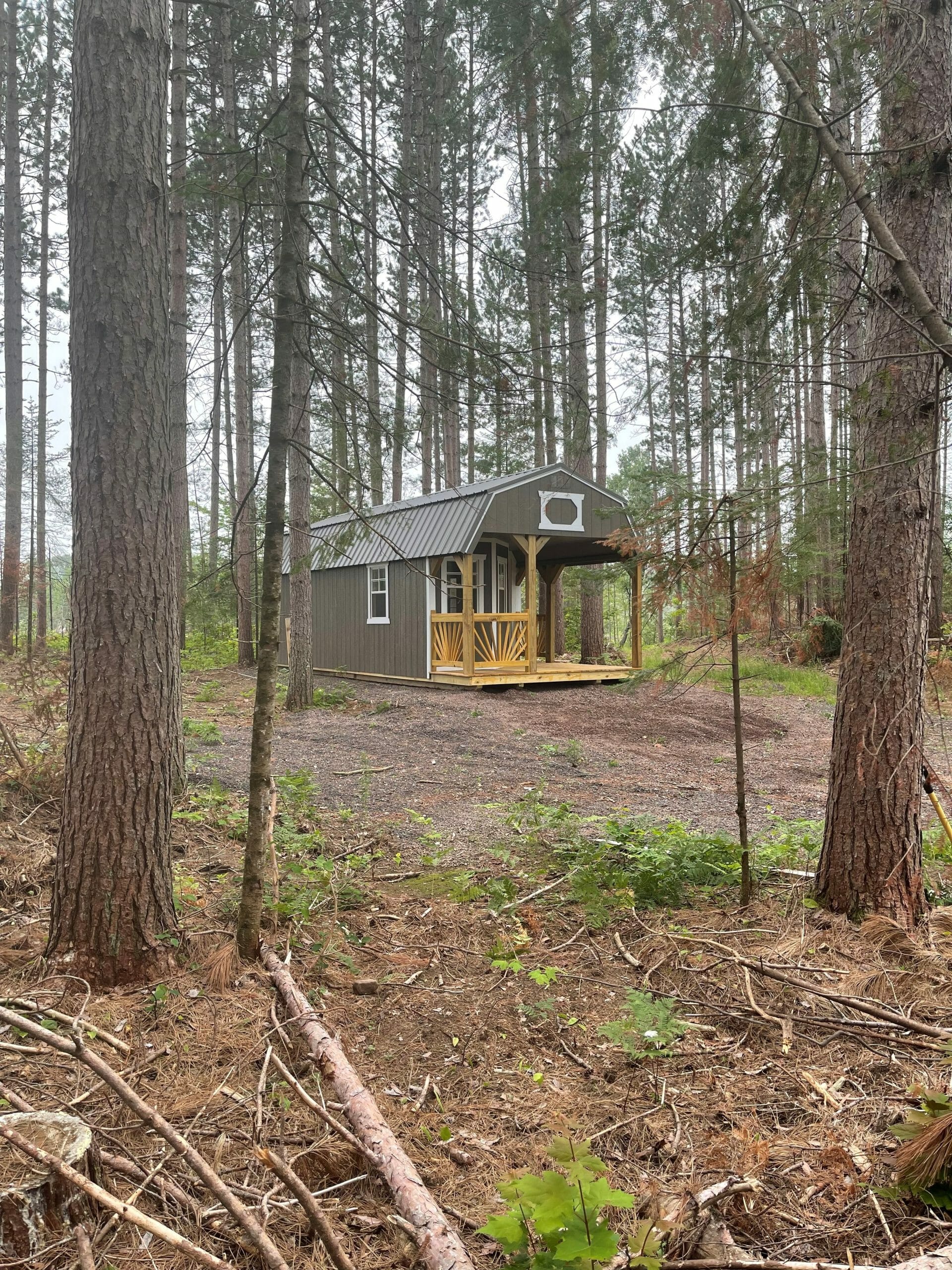 Deluxe Porch Lofted Barn 12