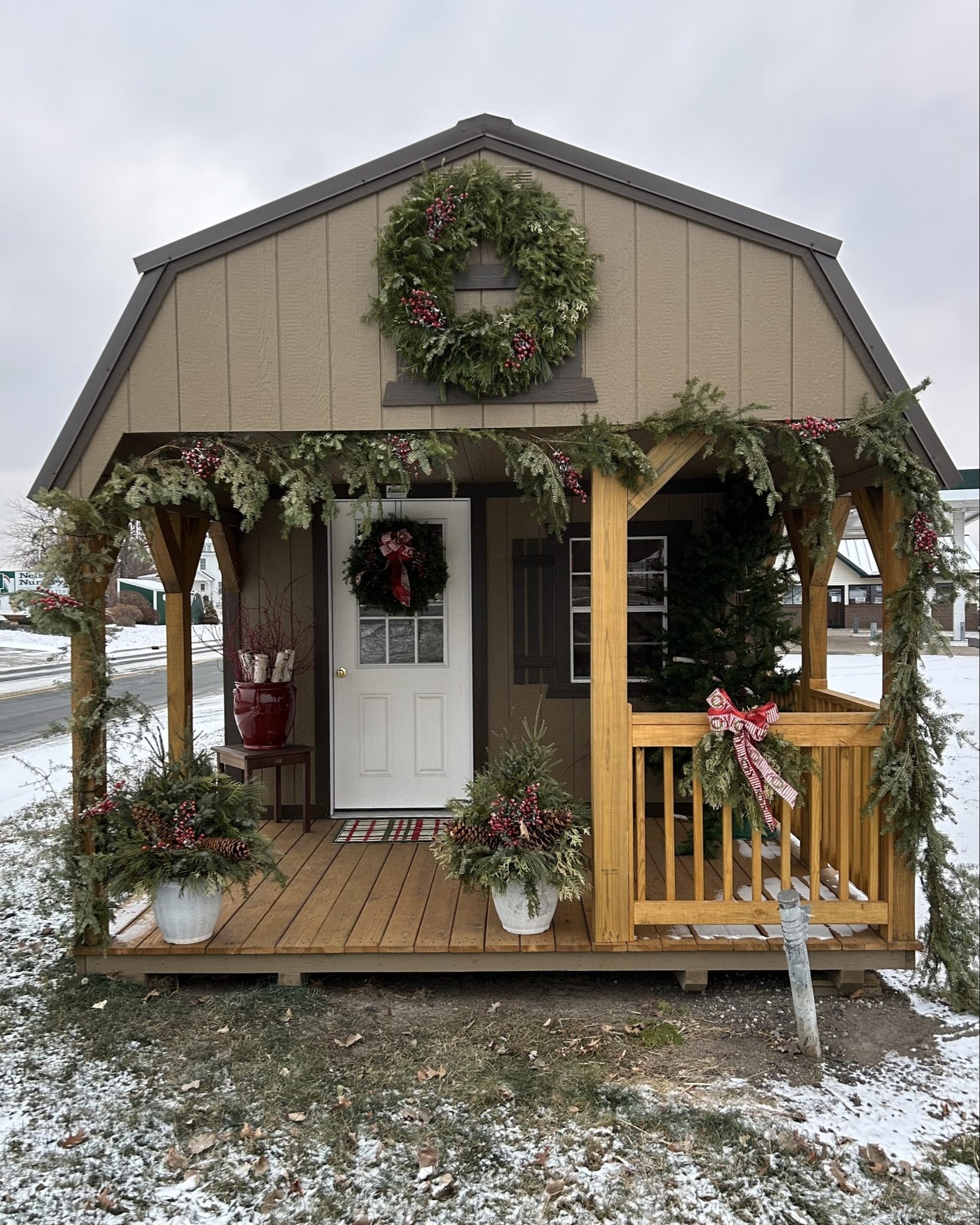 Front Porch Lofted Barn 3