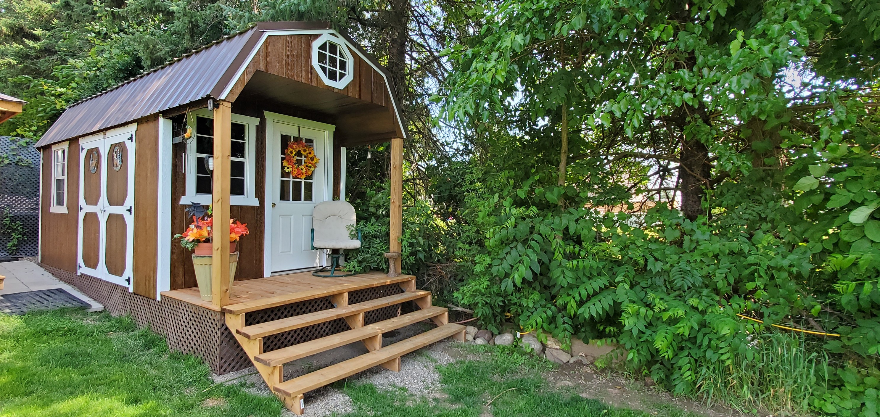 Front Porch Lofted Barn 5