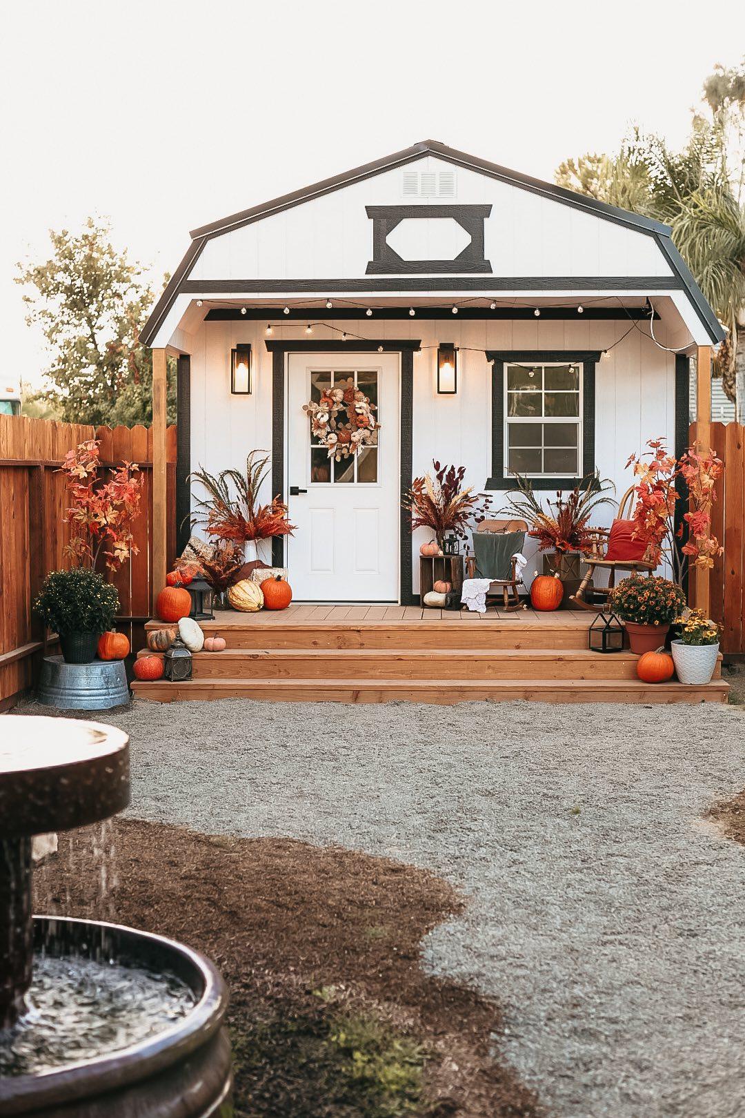 Front Porch Lofted Barn 6