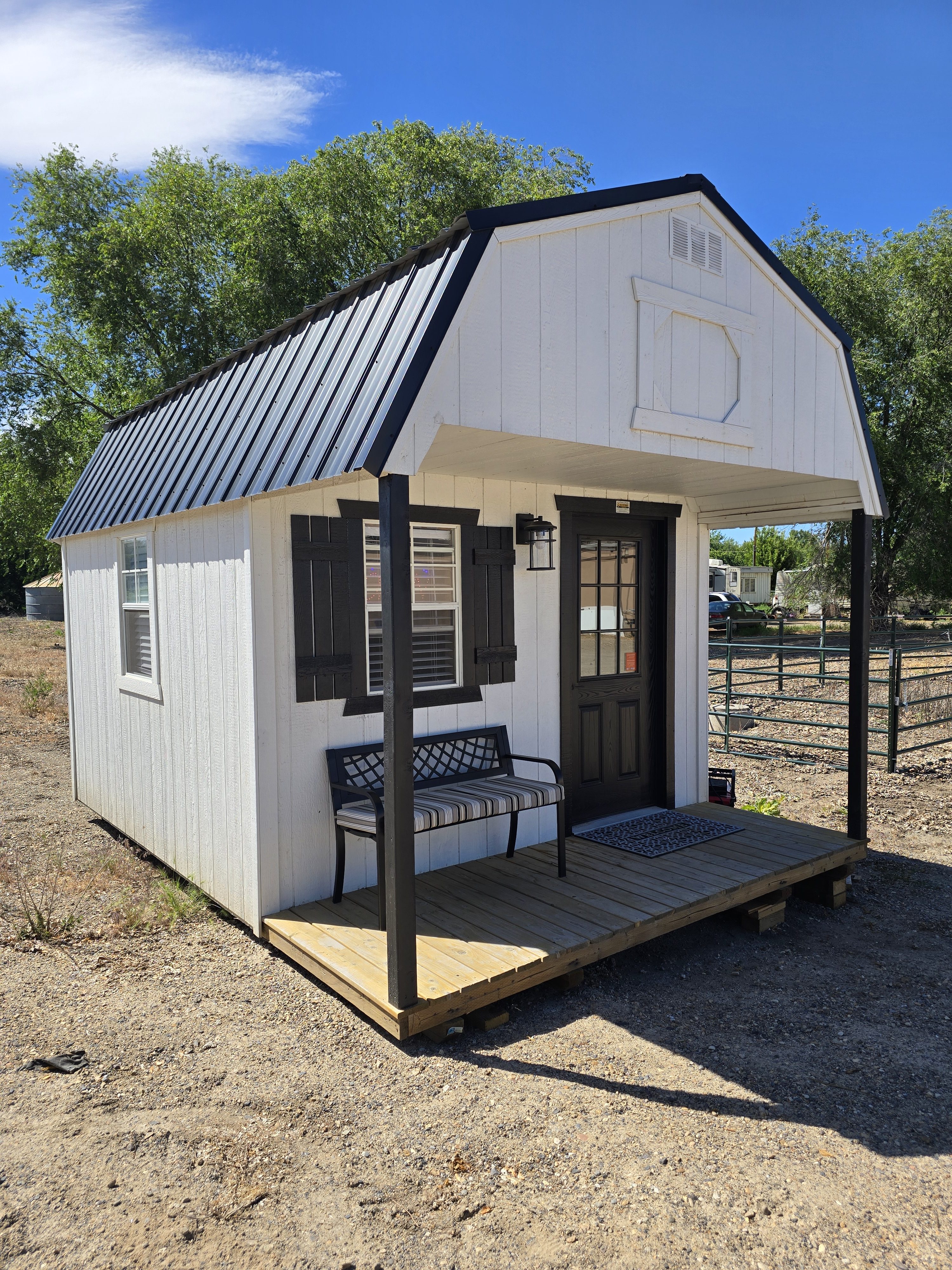 Front Porch Lofted Barn 8