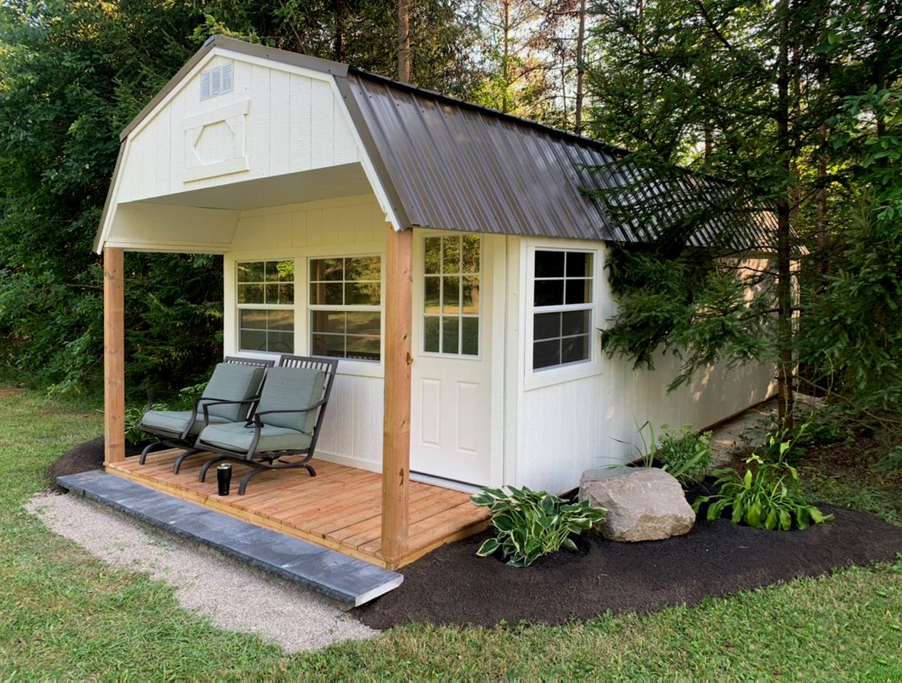 Front Porch Lofted Barn 9