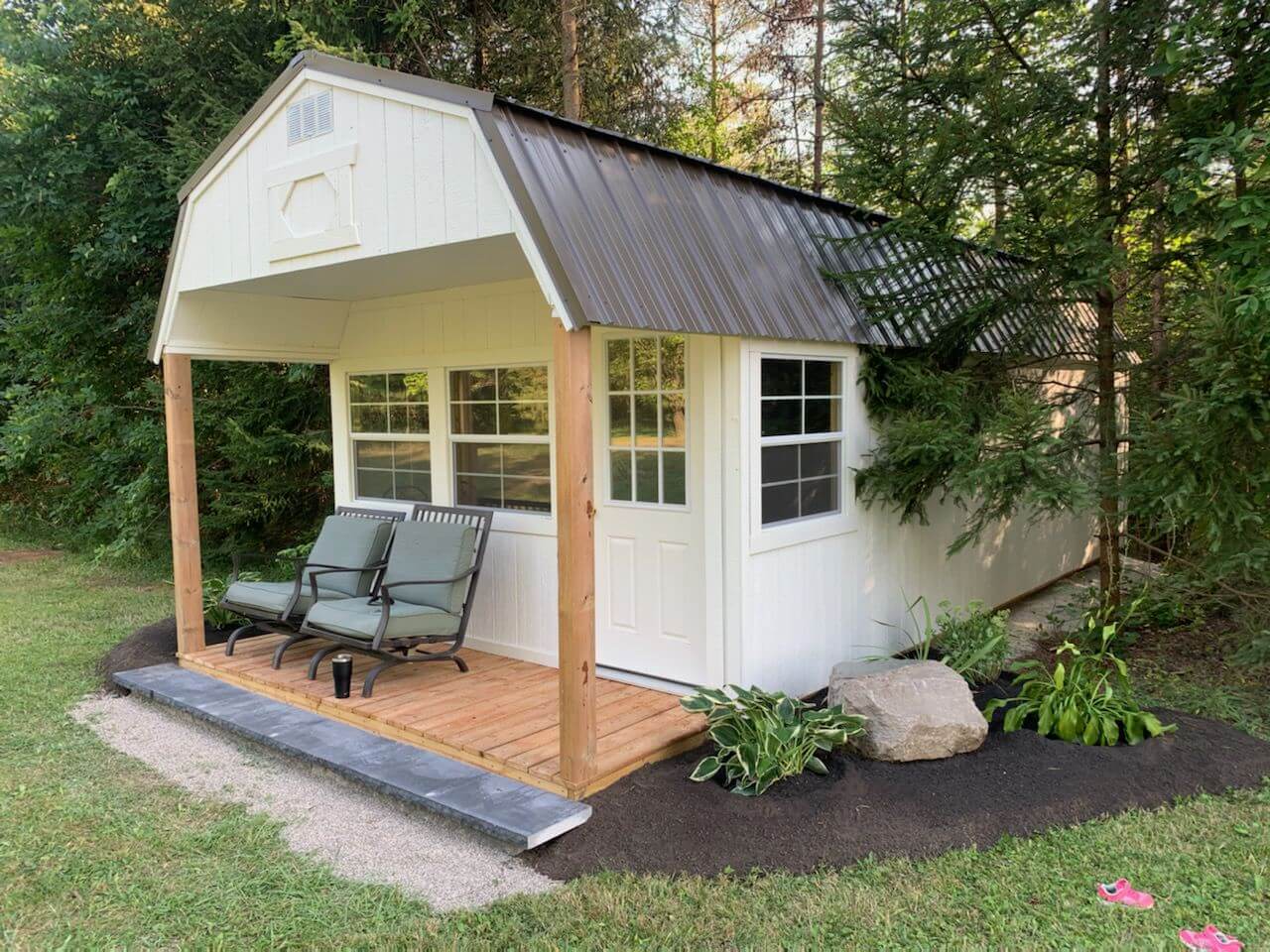 Front Porch Lofted Barn 17