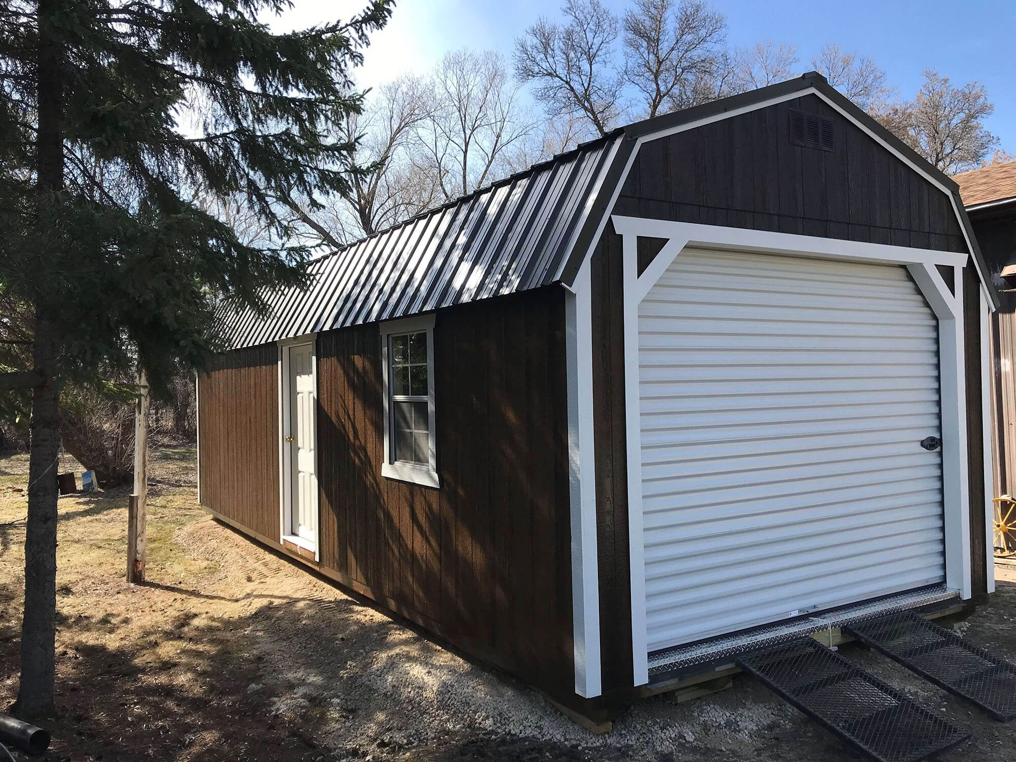 Lofted Barn Garage 7