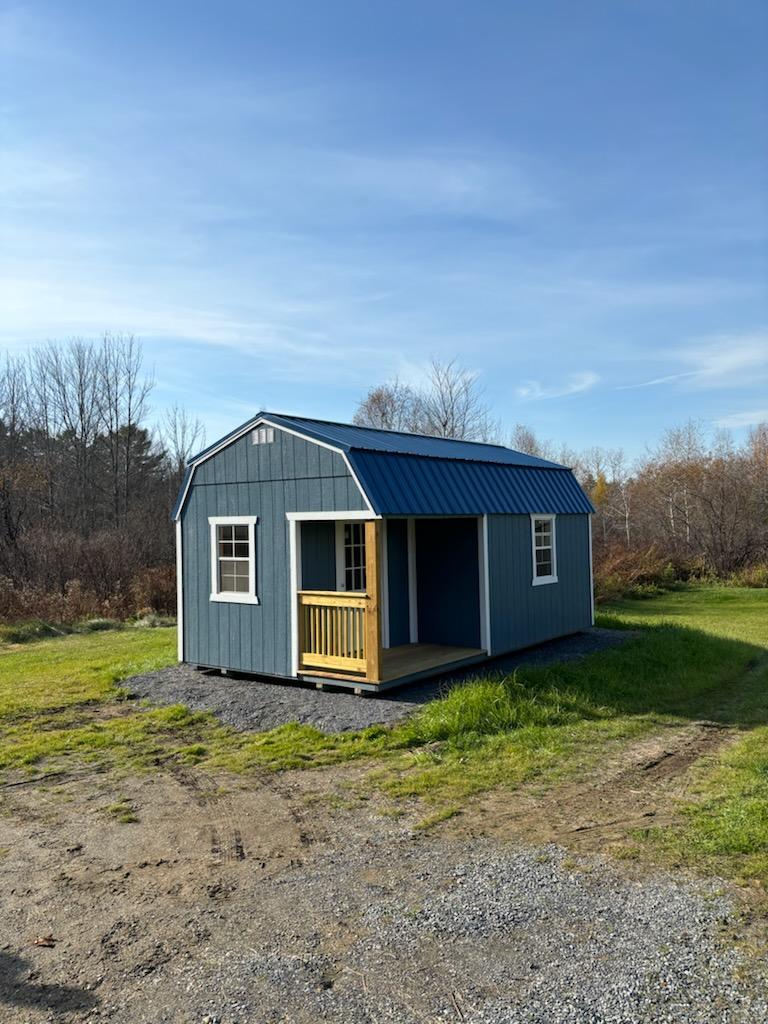Side Porch Lofted Barn