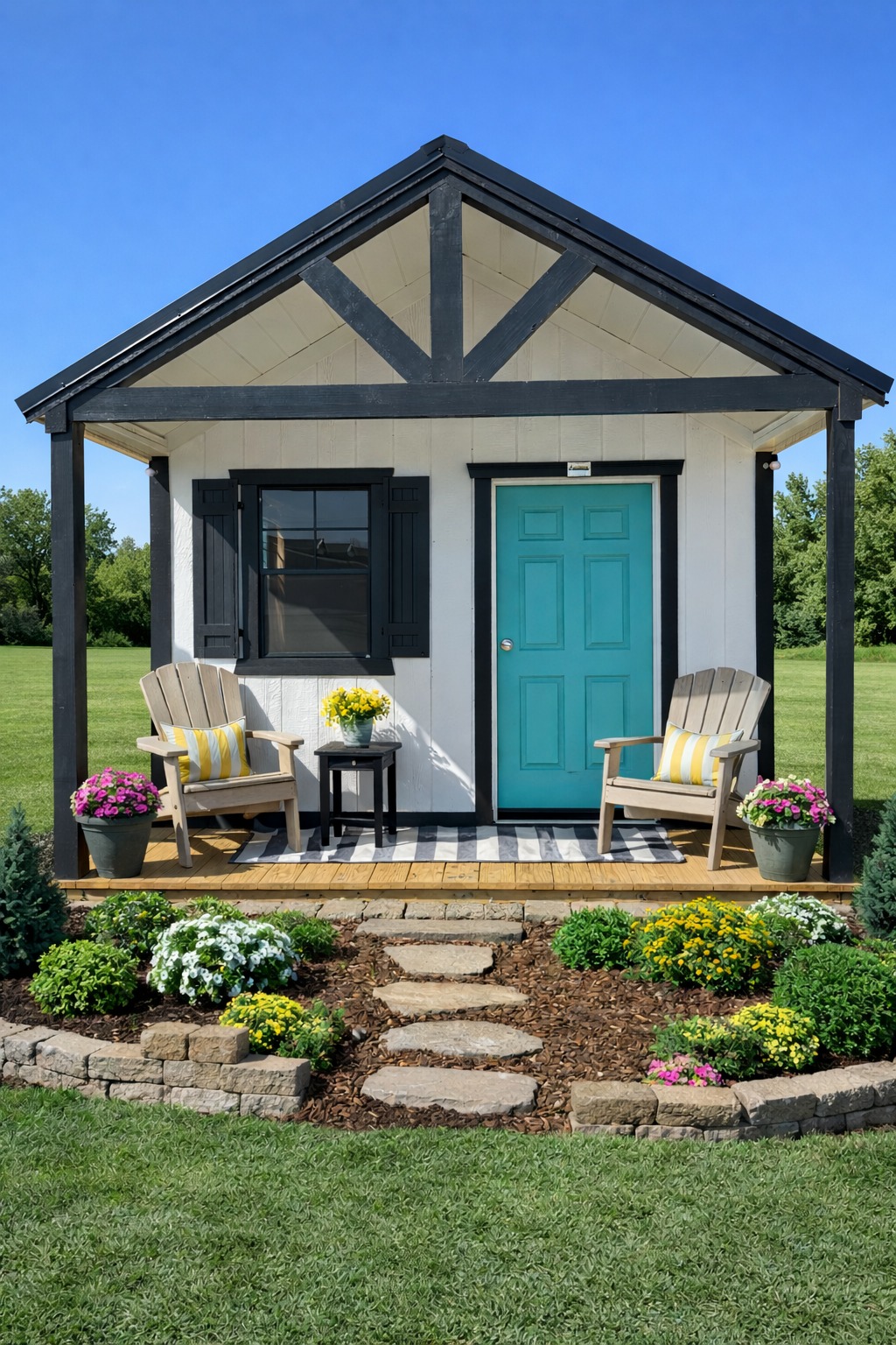 Front Porch Utility Shed
