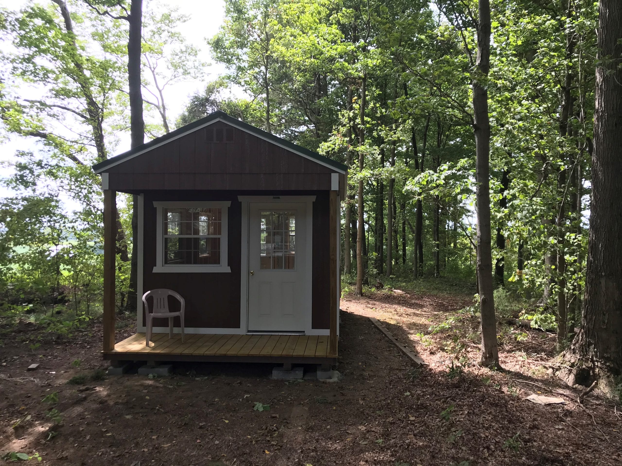 Front Porch Utility Shed 7