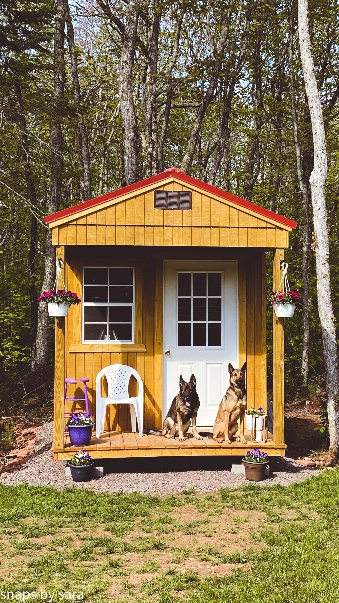 Front Porch Utility Shed 11