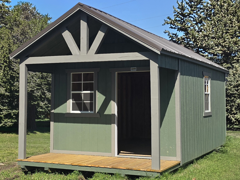Vaulted Gable Front Porch