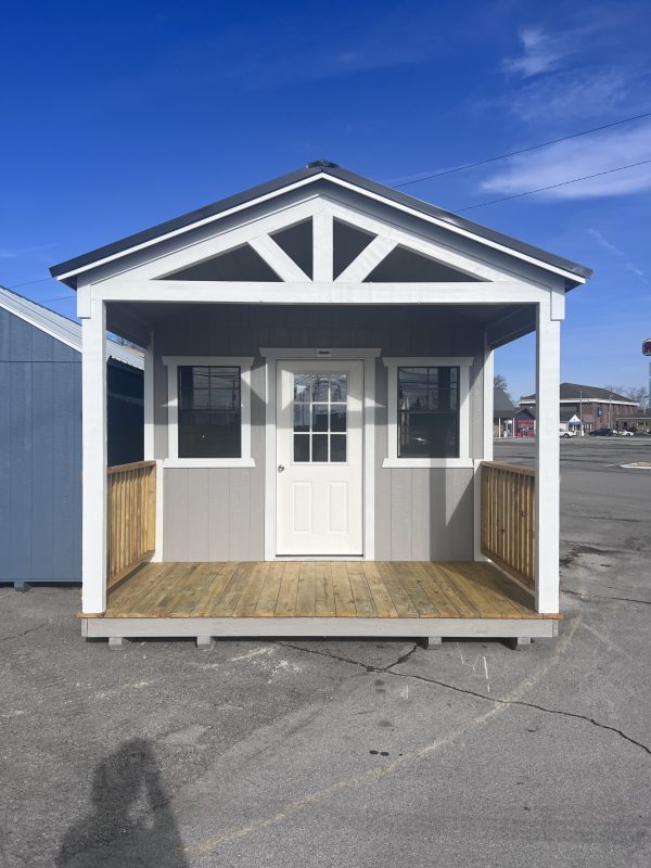 Front Porch Utility Shed 12