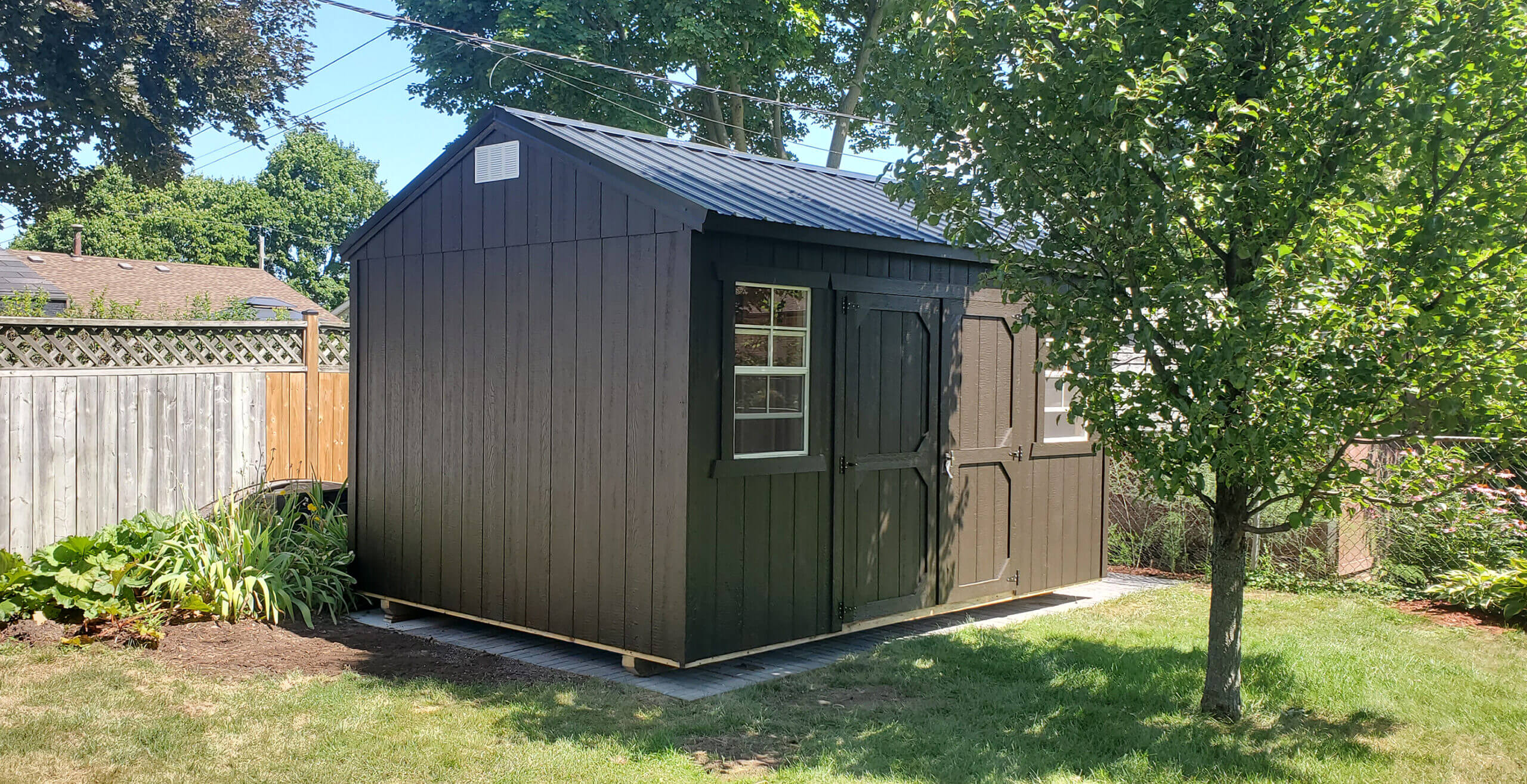 Tall Wall Utility Shed 2