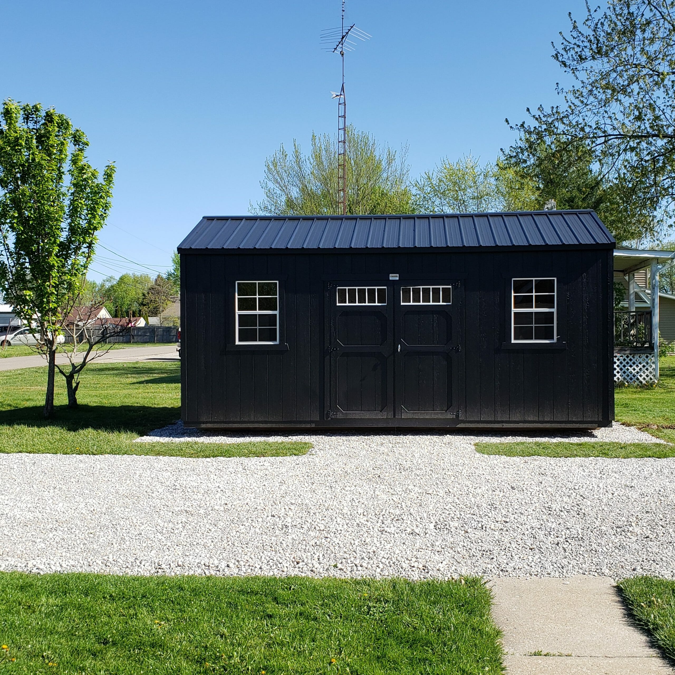 Tall Wall Utility Shed 9