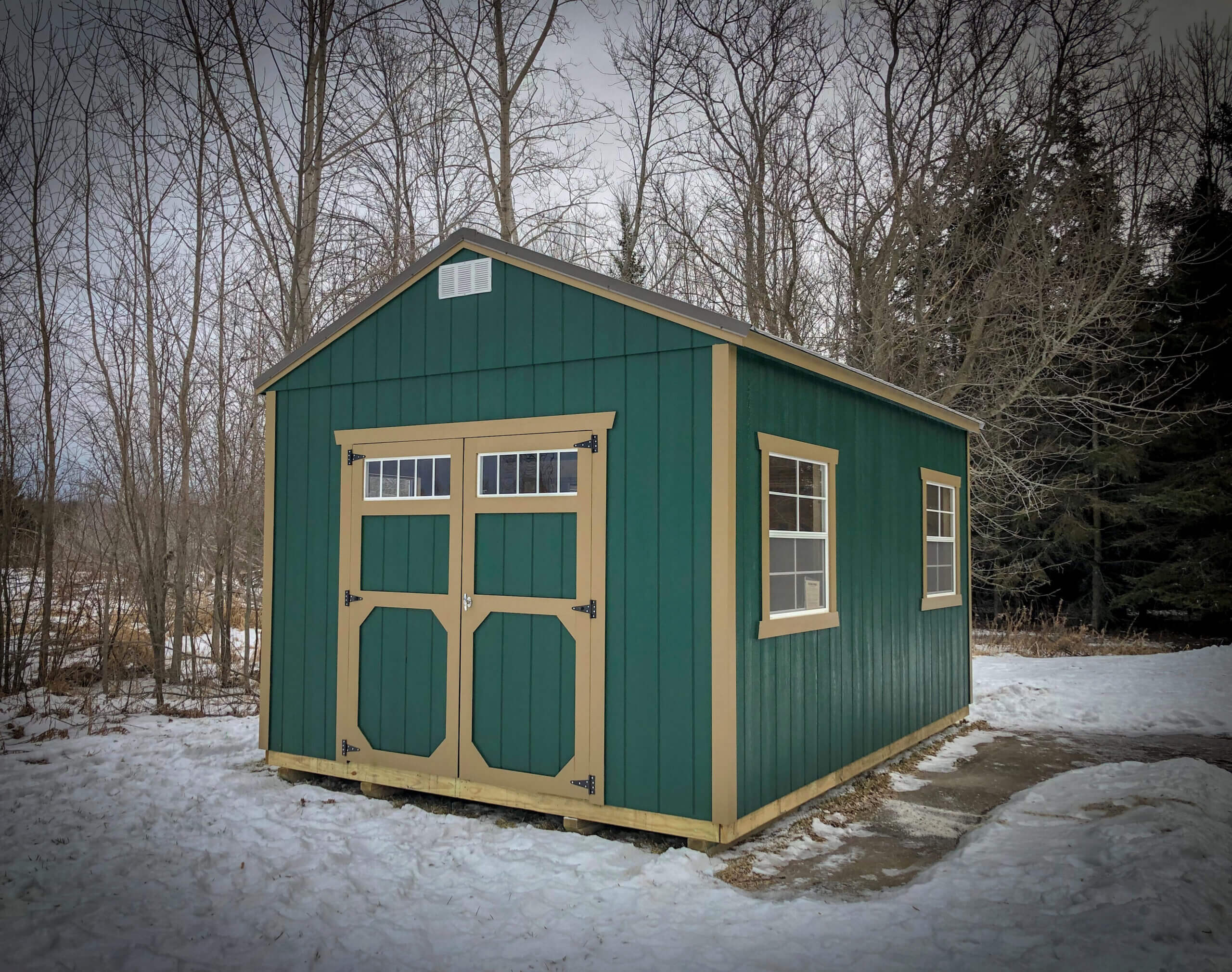 Tall Wall Utility Shed 14
