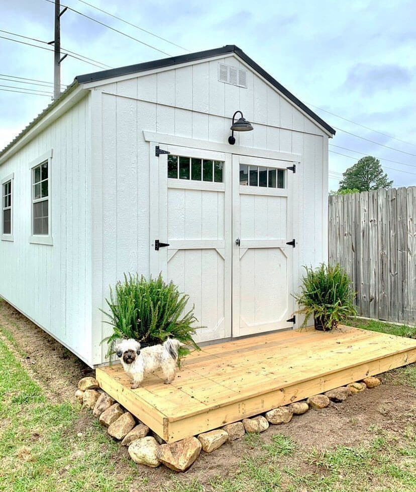 Tall Wall Utility Shed 15